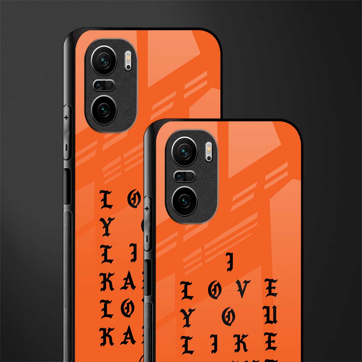 love like kanye glass case for mi 11x 5g image-2