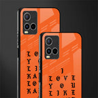love like kanye glass case for vivo y21s image-2