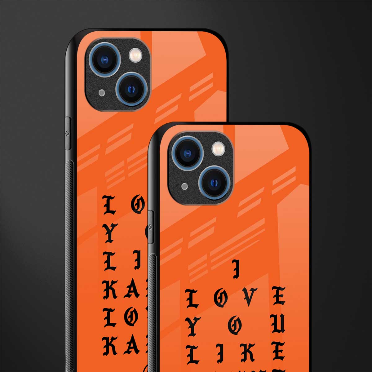 love like kanye glass case for iphone 13 image-2
