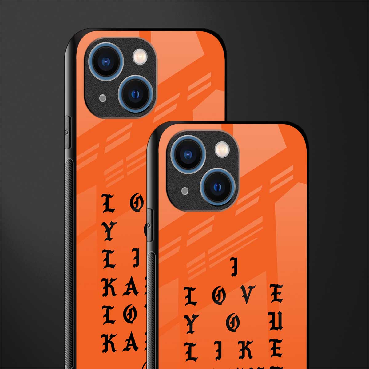 love like kanye glass case for iphone 13 mini image-2