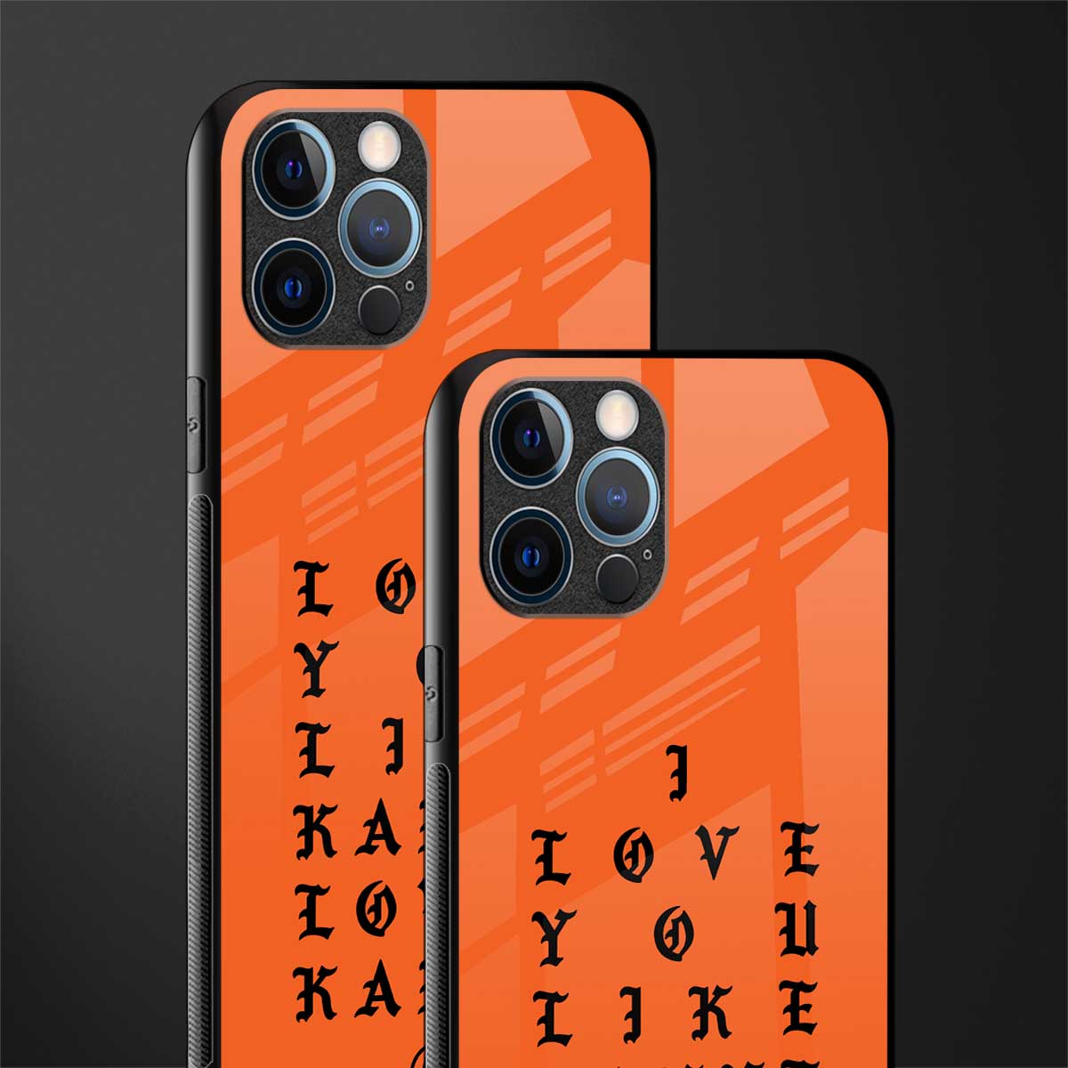 love like kanye glass case for iphone 12 pro max image-2