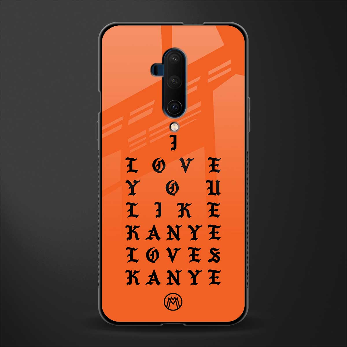 love like kanye glass case for oneplus 7t pro image