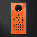 love like kanye glass case for oneplus 7t image