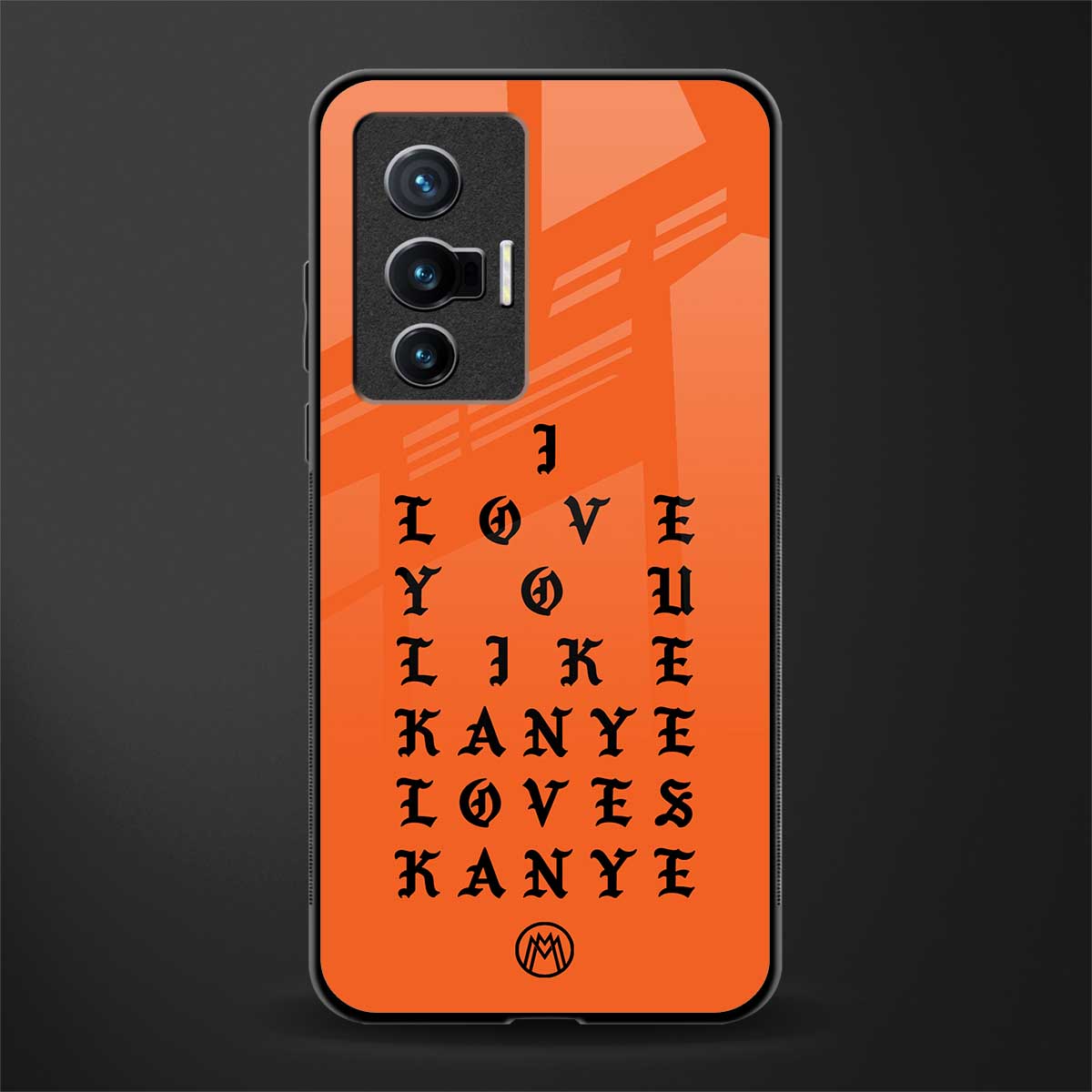 love like kanye glass case for vivo x70 image
