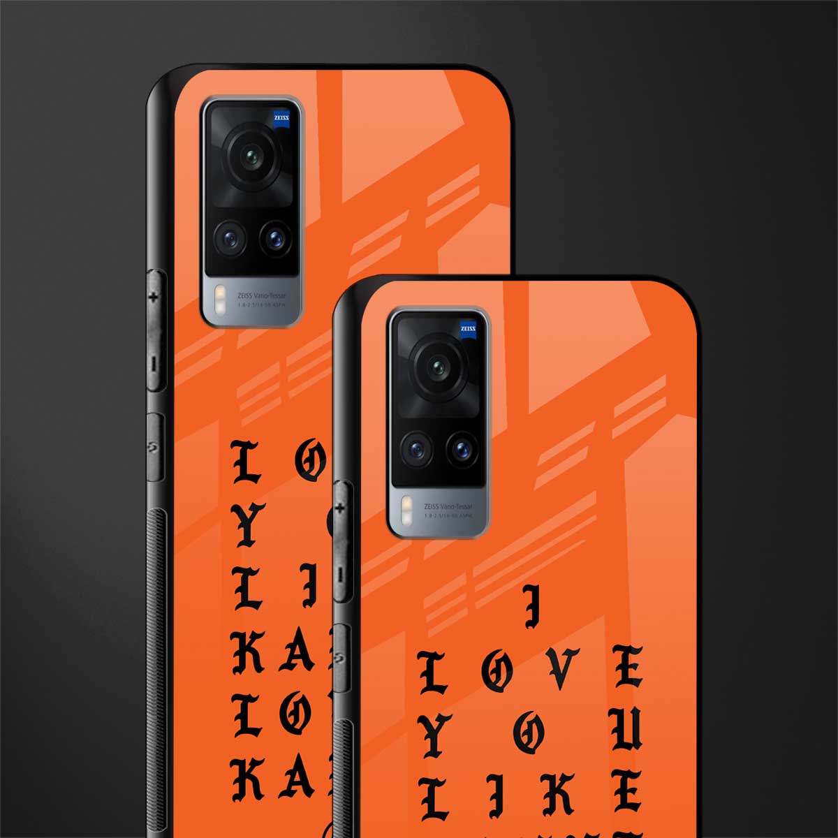 love like kanye glass case for vivo x60 image-2