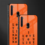 love like kanye glass case for samsung a21 image-2