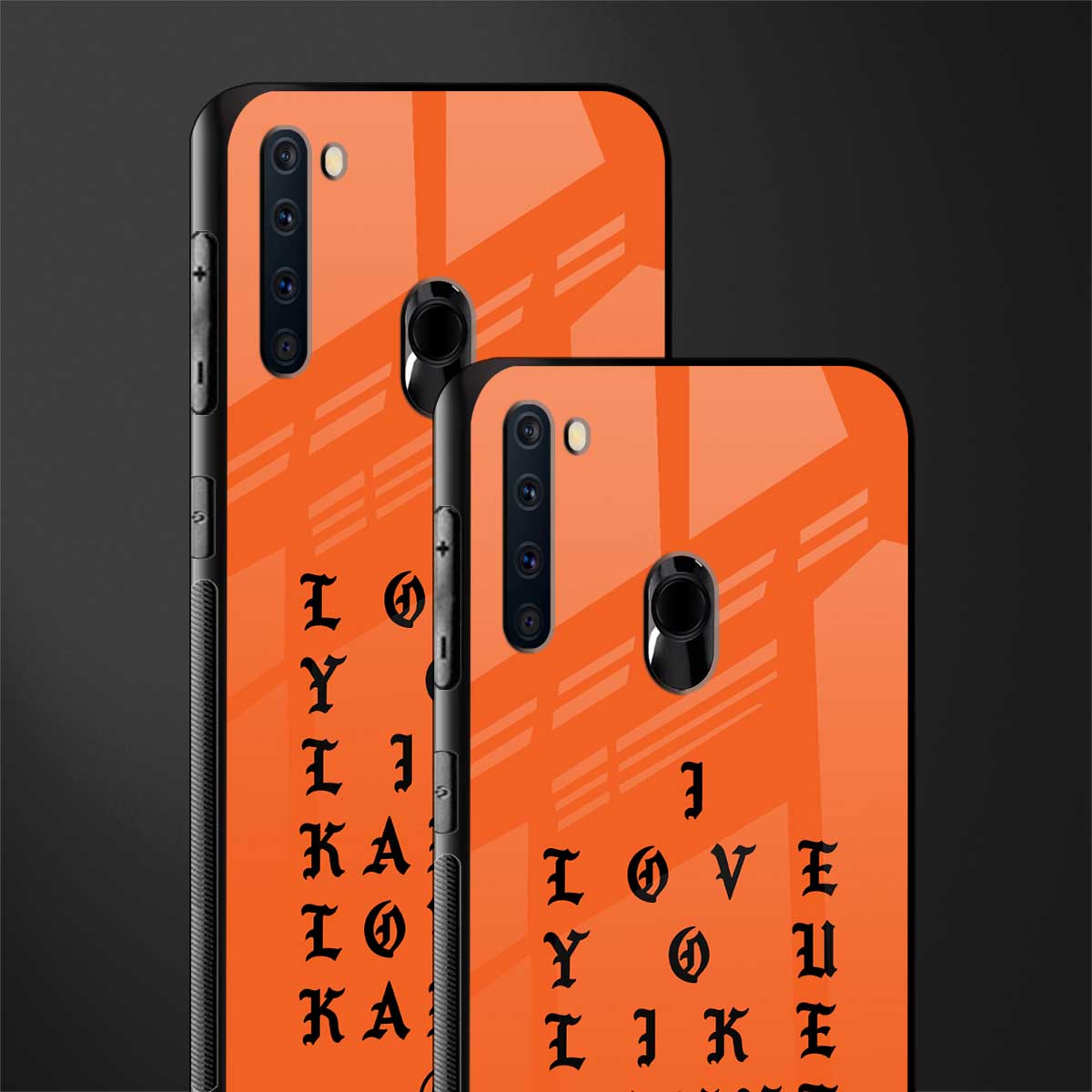 love like kanye glass case for samsung a21 image-2