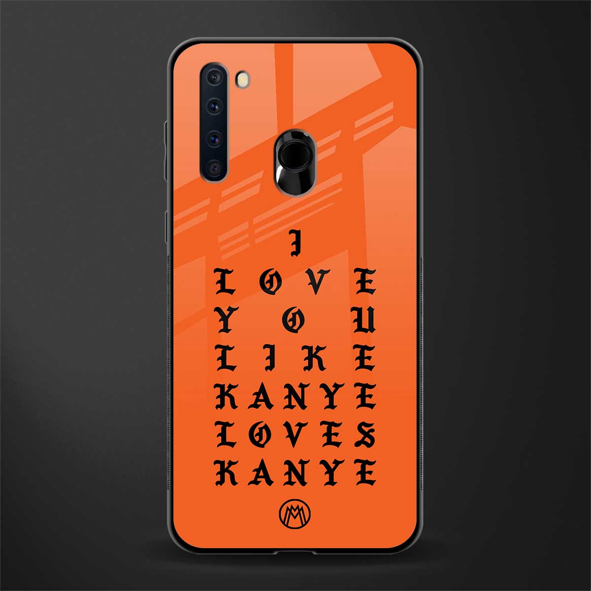 love like kanye glass case for samsung a21 image