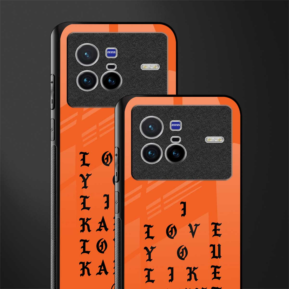 love like kanye glass case for vivo x80 image-2
