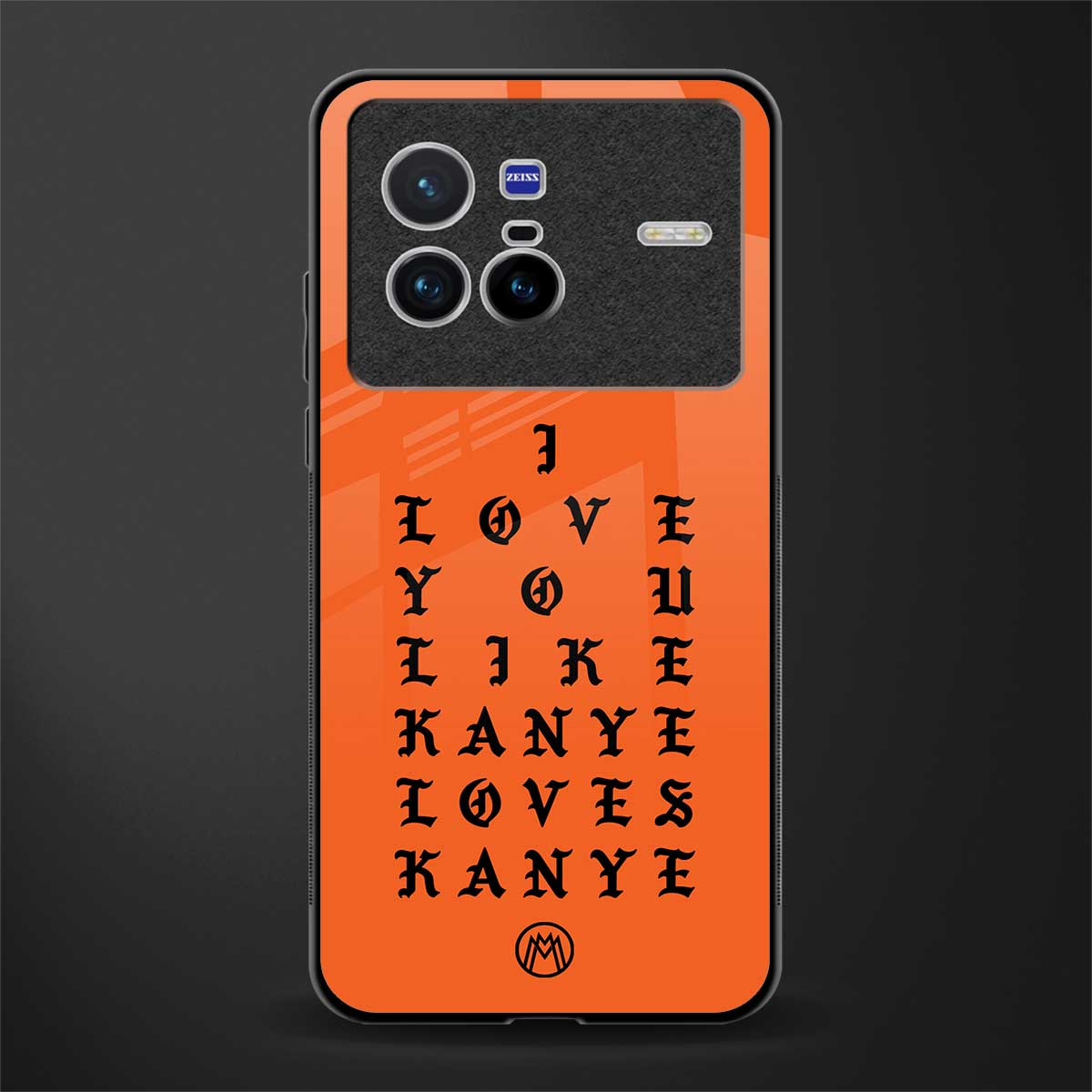 love like kanye glass case for vivo x80 image