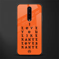 love like kanye glass case for oneplus 8 image