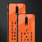 love like kanye glass case for oneplus 6t image-2