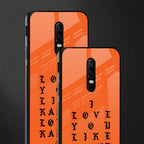 love like kanye glass case for oneplus 6 image-2