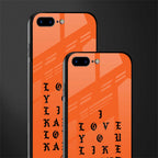 love like kanye glass case for iphone 7 plus image-2