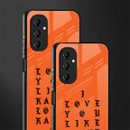 love like kanye back phone cover | glass case for samsung galaxy a14 5g