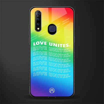 love unites glass case for vivo z1 pro image