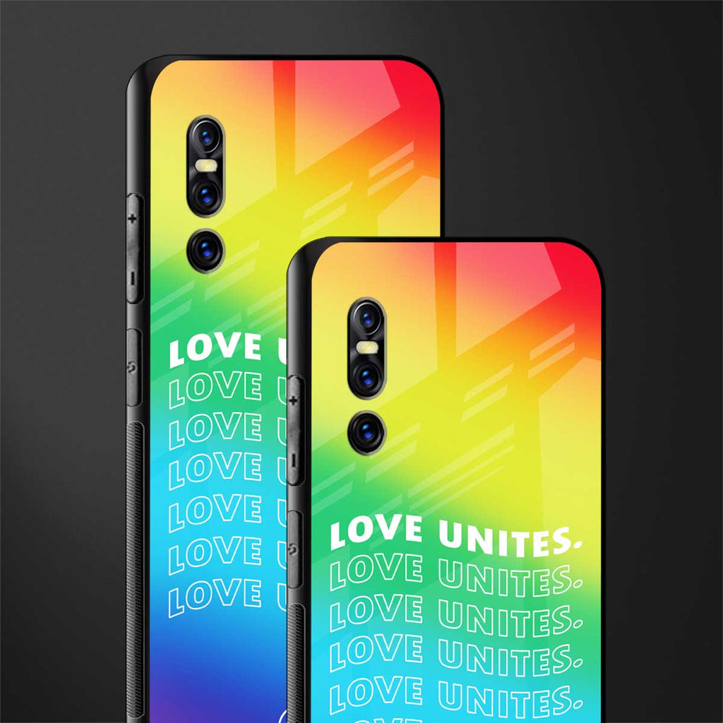 love unites glass case for vivo v15 pro image-2