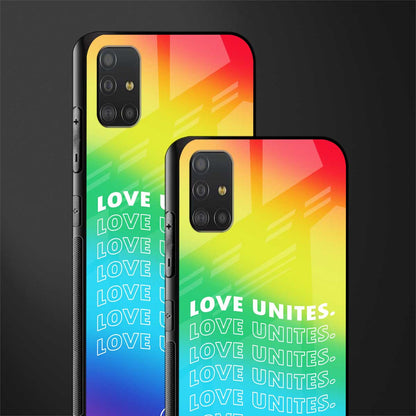 love unites glass case for samsung galaxy a51 image-2