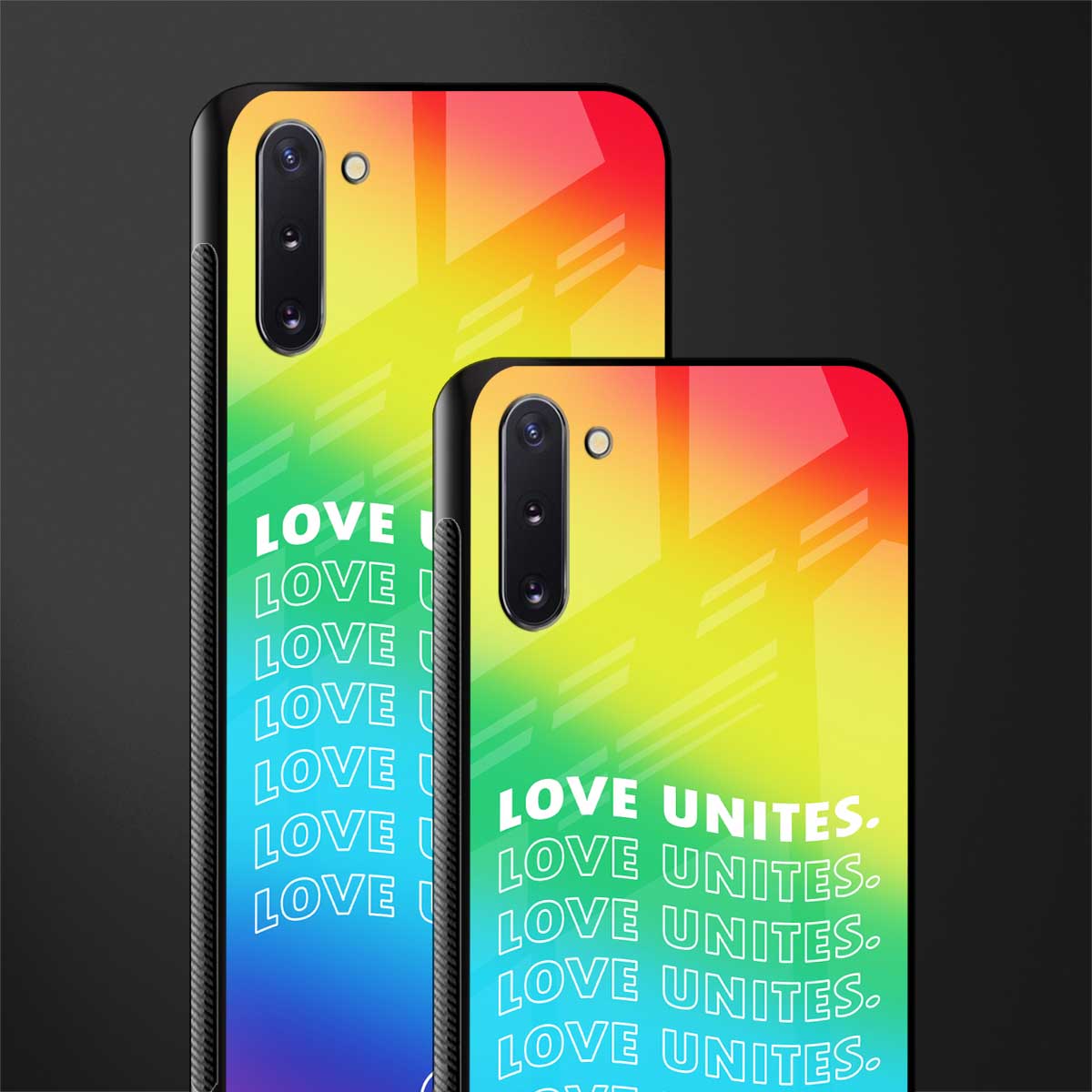 love unites glass case for samsung galaxy note 10 image-2