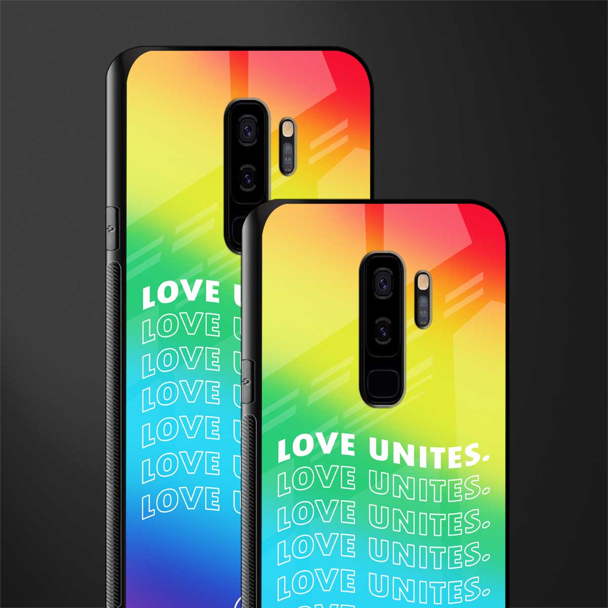 love unites glass case for samsung galaxy s9 plus image-2