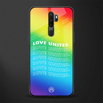 love unites glass case for oppo a5 2020 image