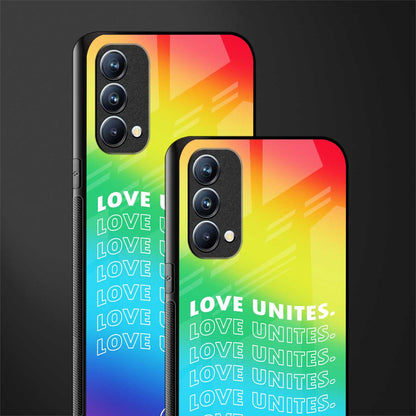 love unites glass case for oppo f19 image-2