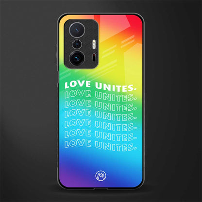 love unites glass case for mi 11t pro 5g image