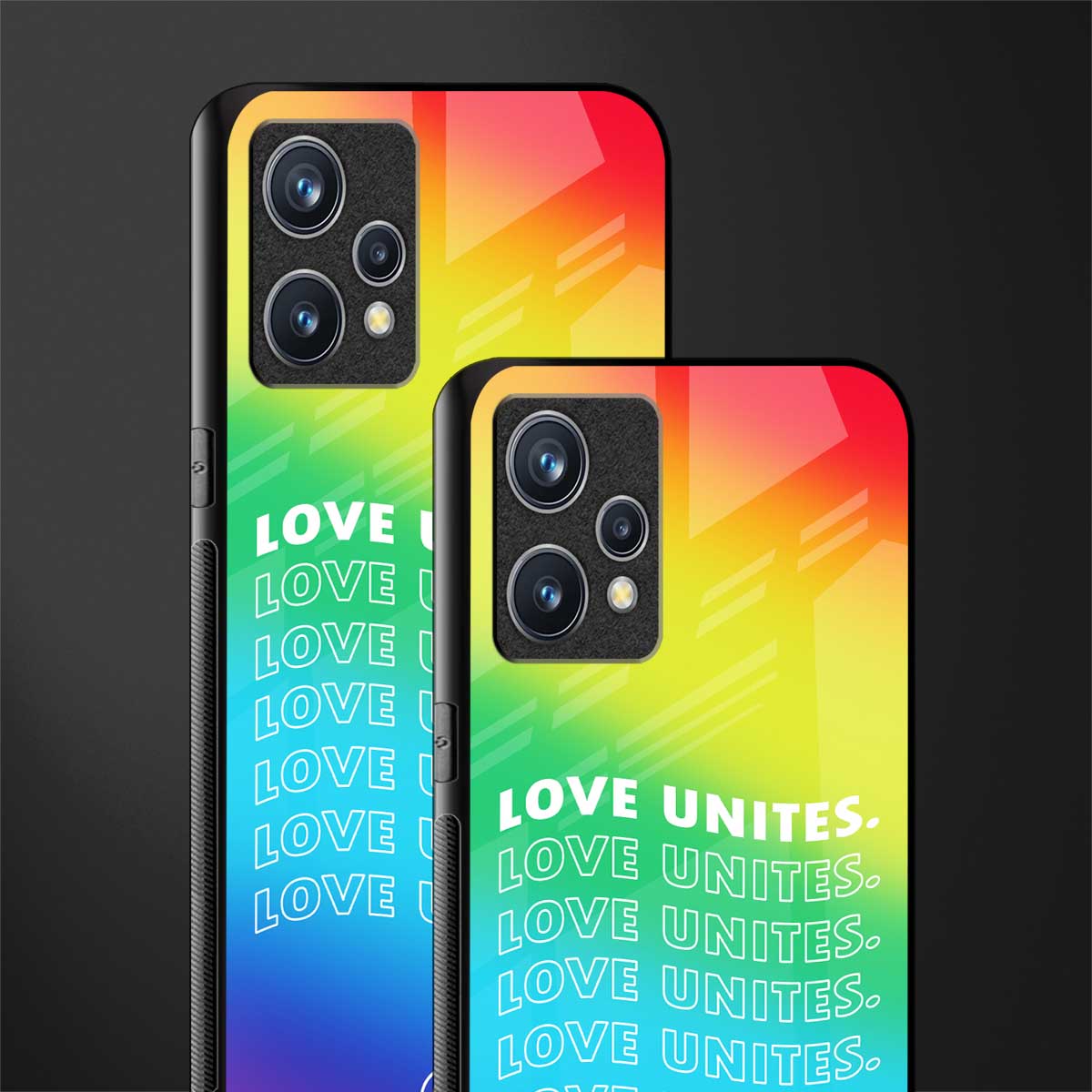 love unites glass case for realme 9 pro plus 5g image-2