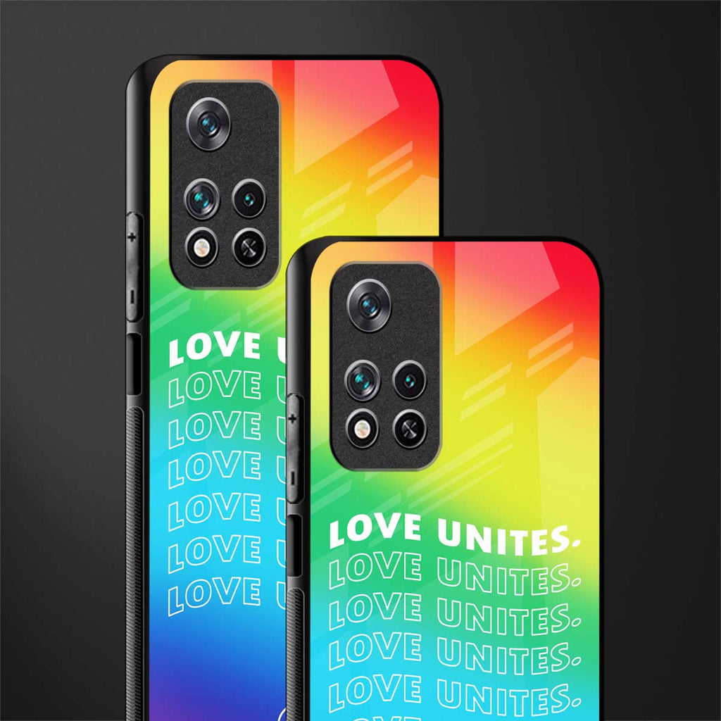 love unites glass case for xiaomi 11i 5g image-2