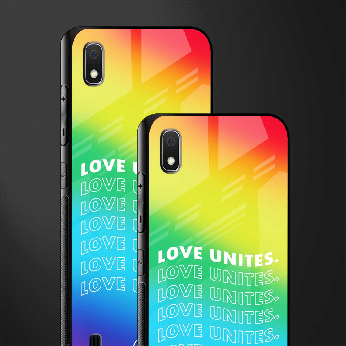 love unites glass case for samsung galaxy a10 image-2