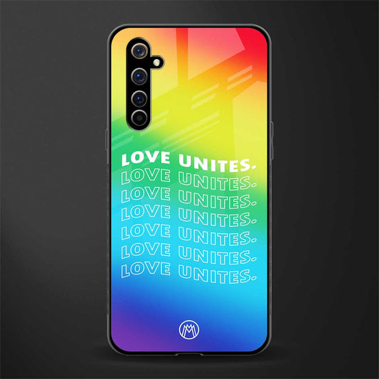 love unites glass case for realme x50 pro image