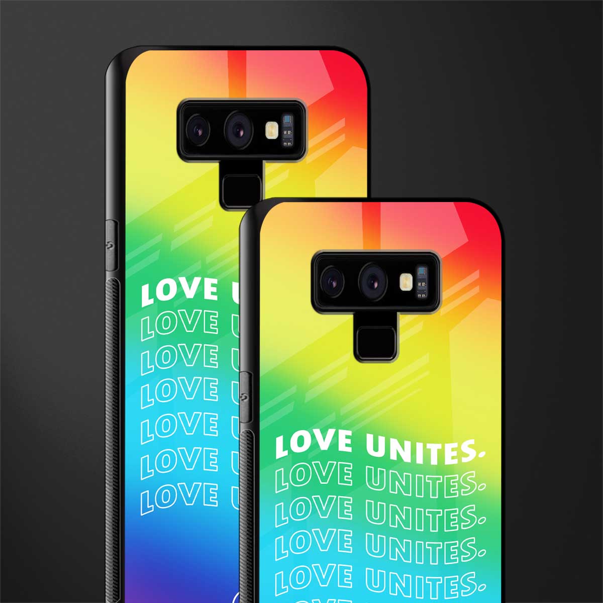 love unites glass case for samsung galaxy note 9 image-2