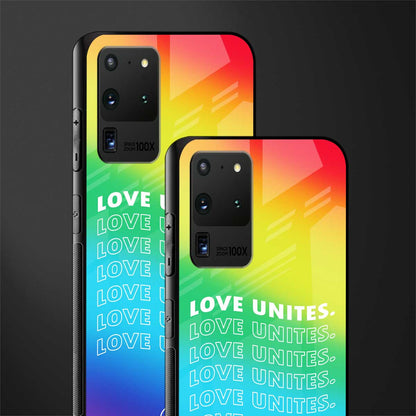 love unites glass case for samsung galaxy s20 ultra image-2