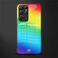 love unites glass case for samsung galaxy s22 ultra 5g image