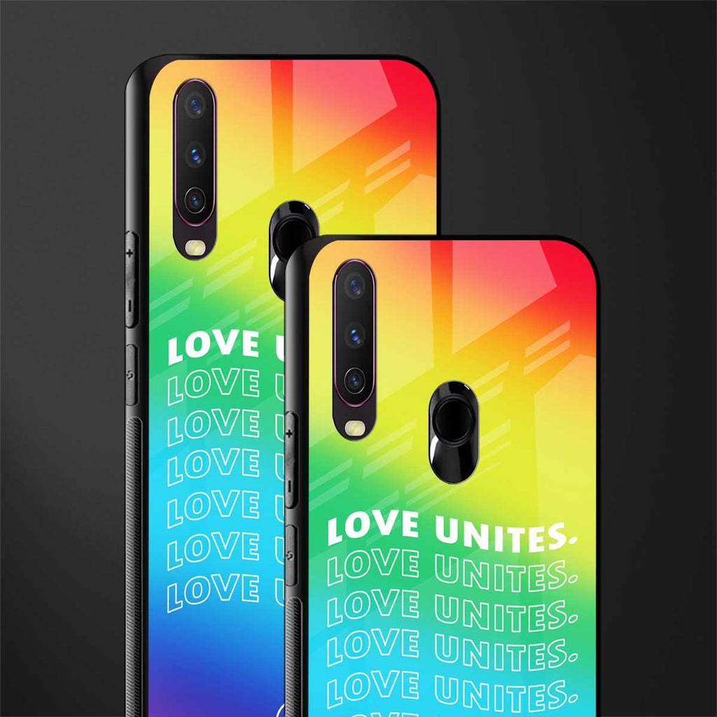 love unites glass case for vivo y17 image-2