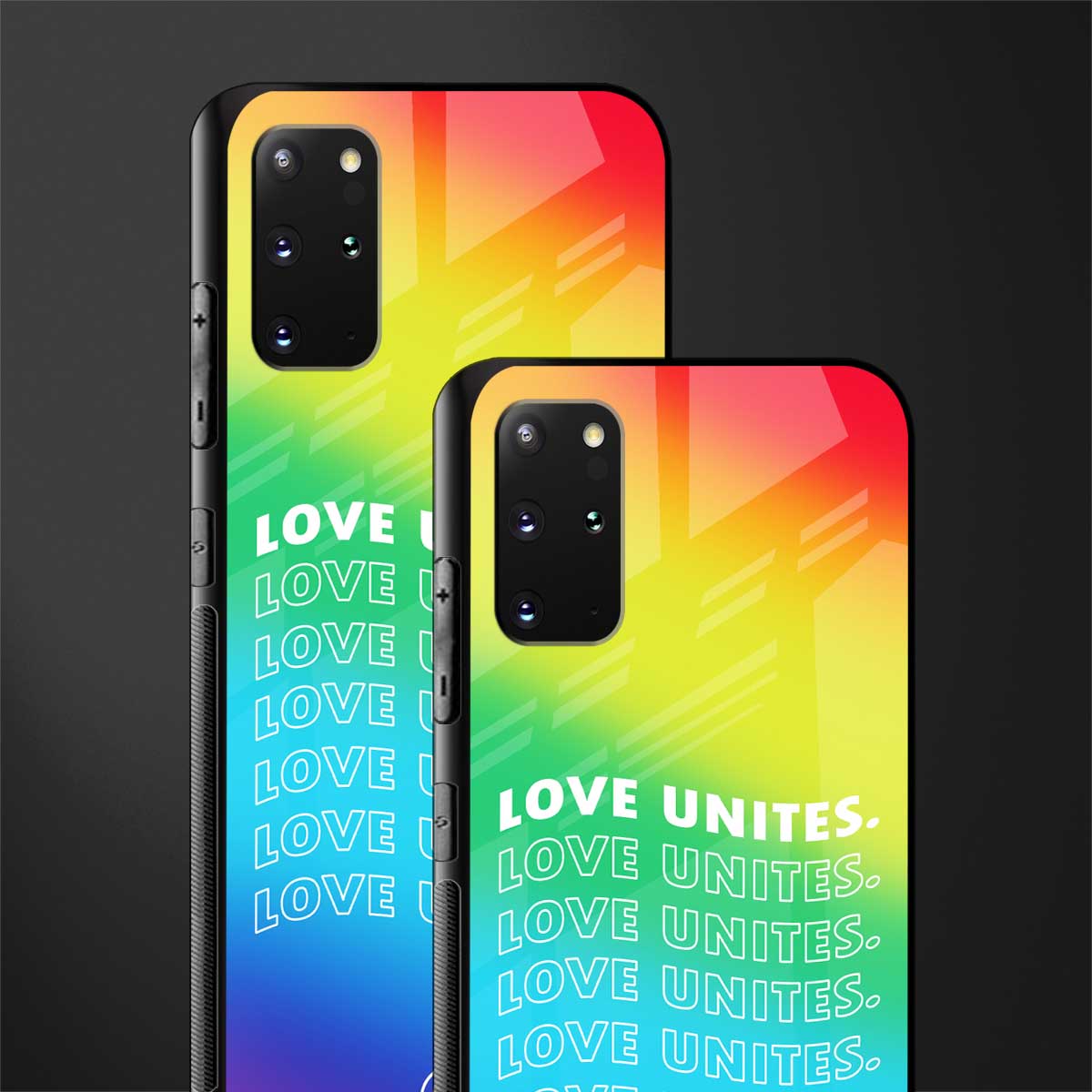 love unites glass case for samsung galaxy s20 plus image-2