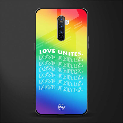 love unites glass case for realme x2 pro image