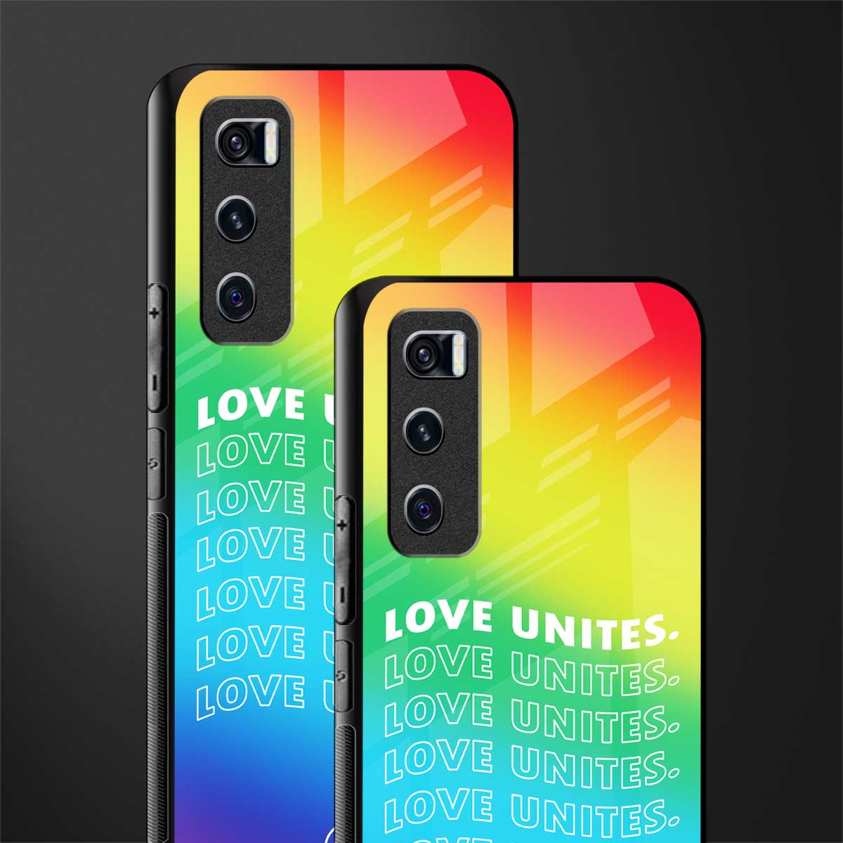 love unites glass case for vivo v20 se image-2