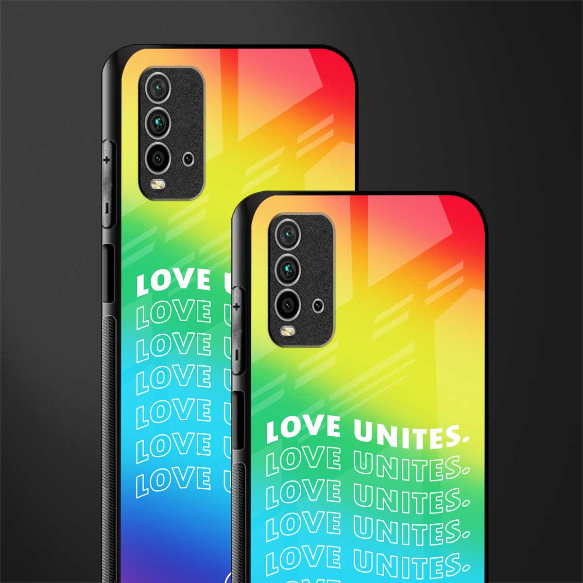 love unites glass case for redmi 9 power image-2