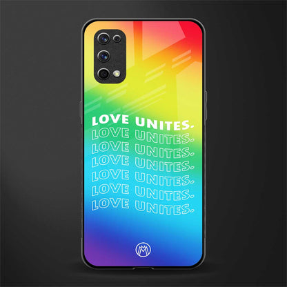 love unites glass case for realme x7 pro image