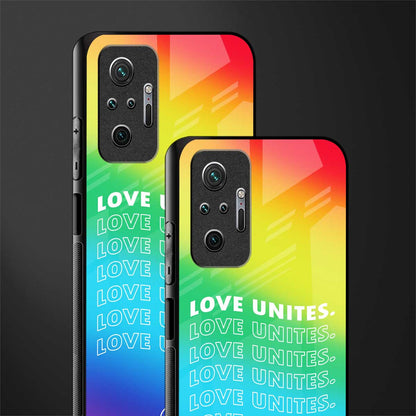 love unites glass case for redmi note 10 pro max image-2