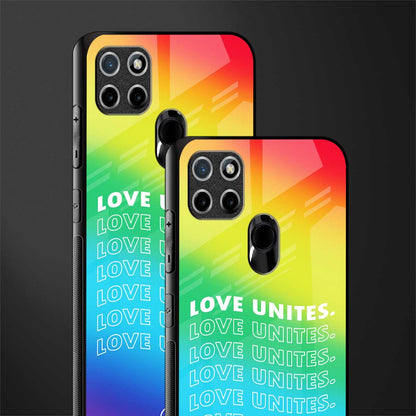 love unites glass case for realme c21 image-2