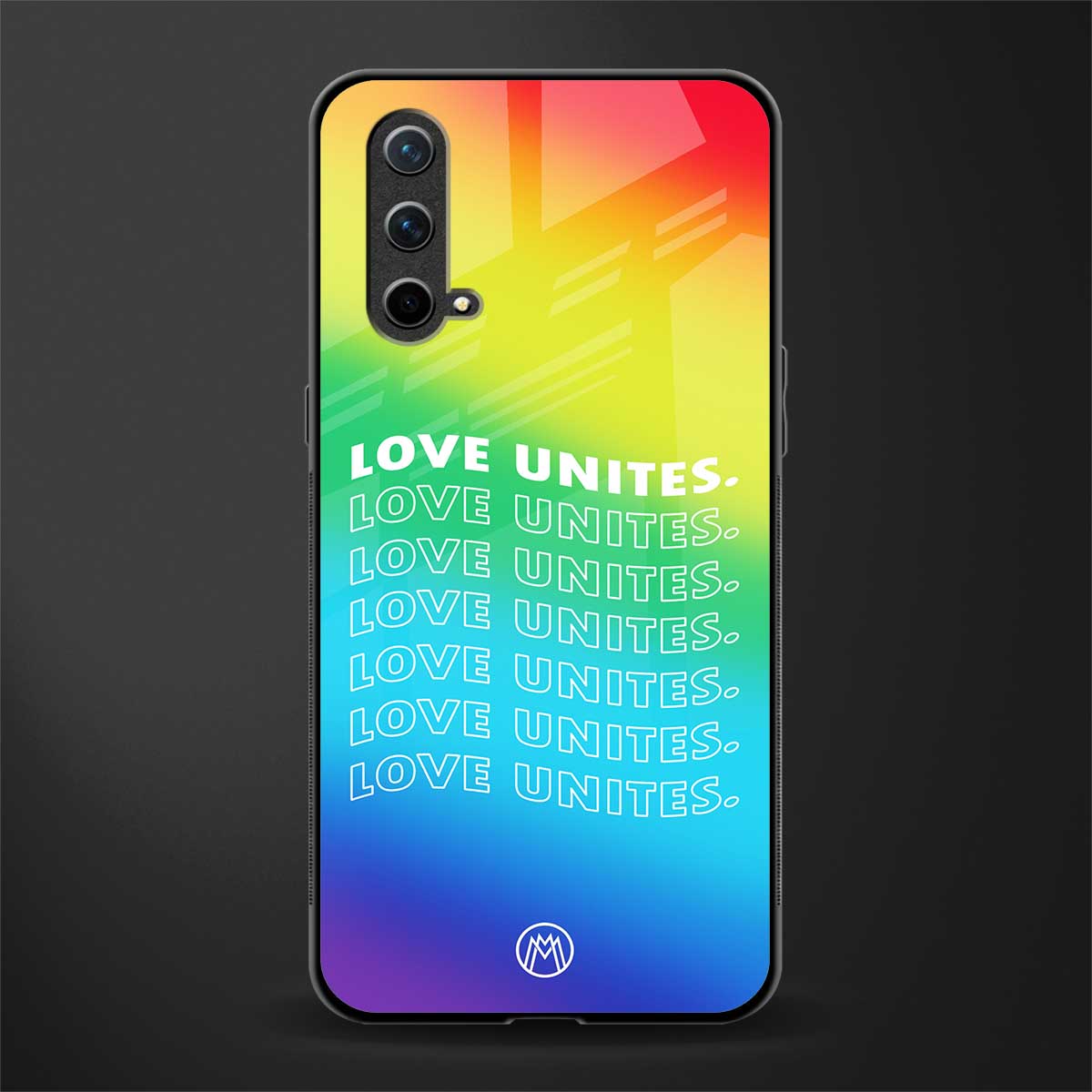 love unites glass case for oneplus nord ce 5g image