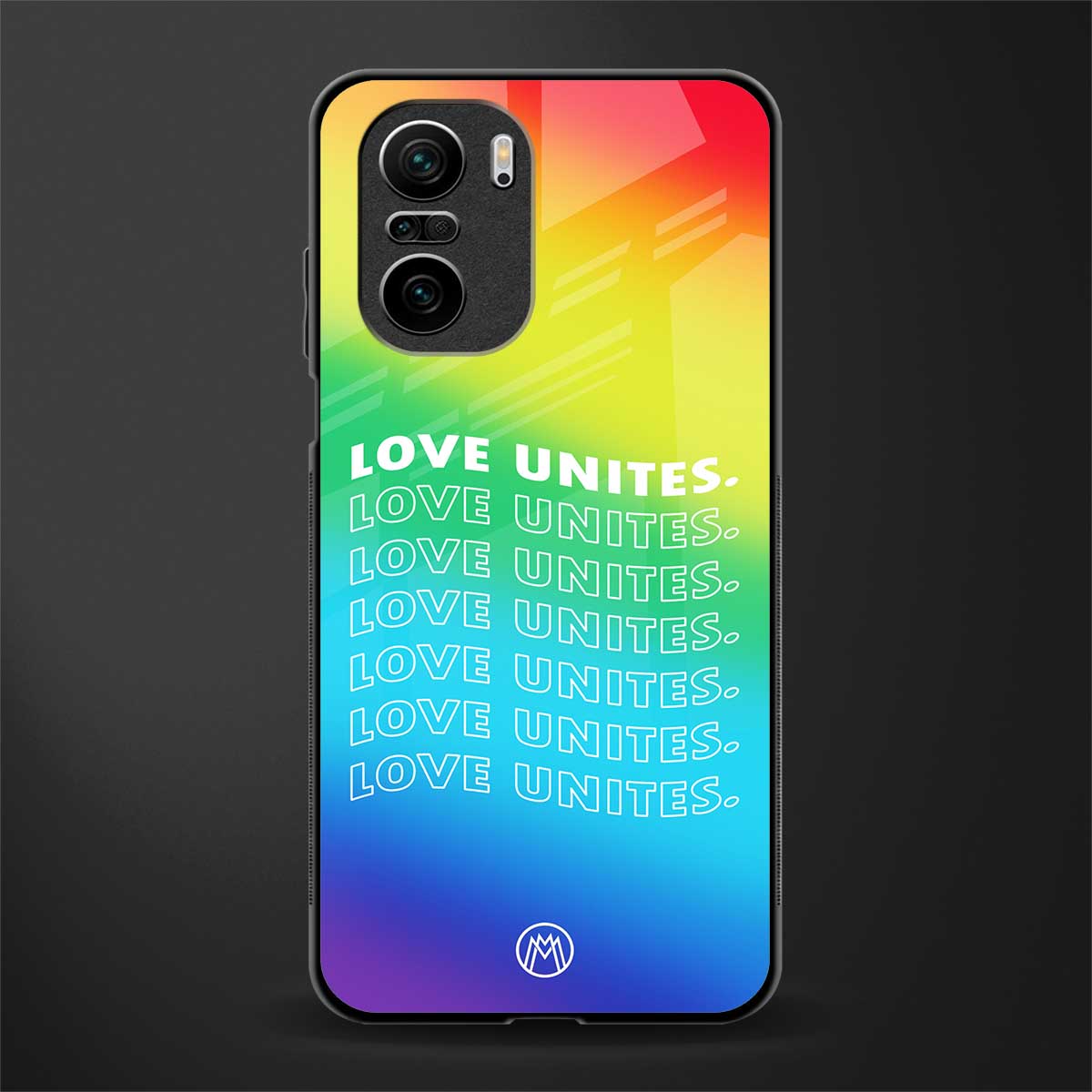 love unites glass case for mi 11x 5g image