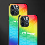 love unites glass case for iphone 12 pro image-2