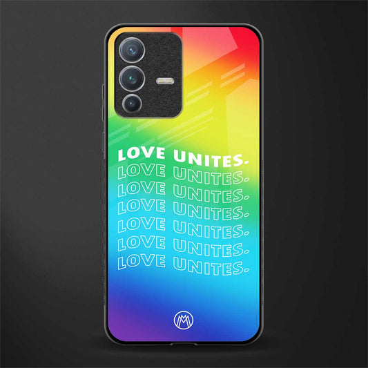 love unites glass case for vivo v23 pro 5g image