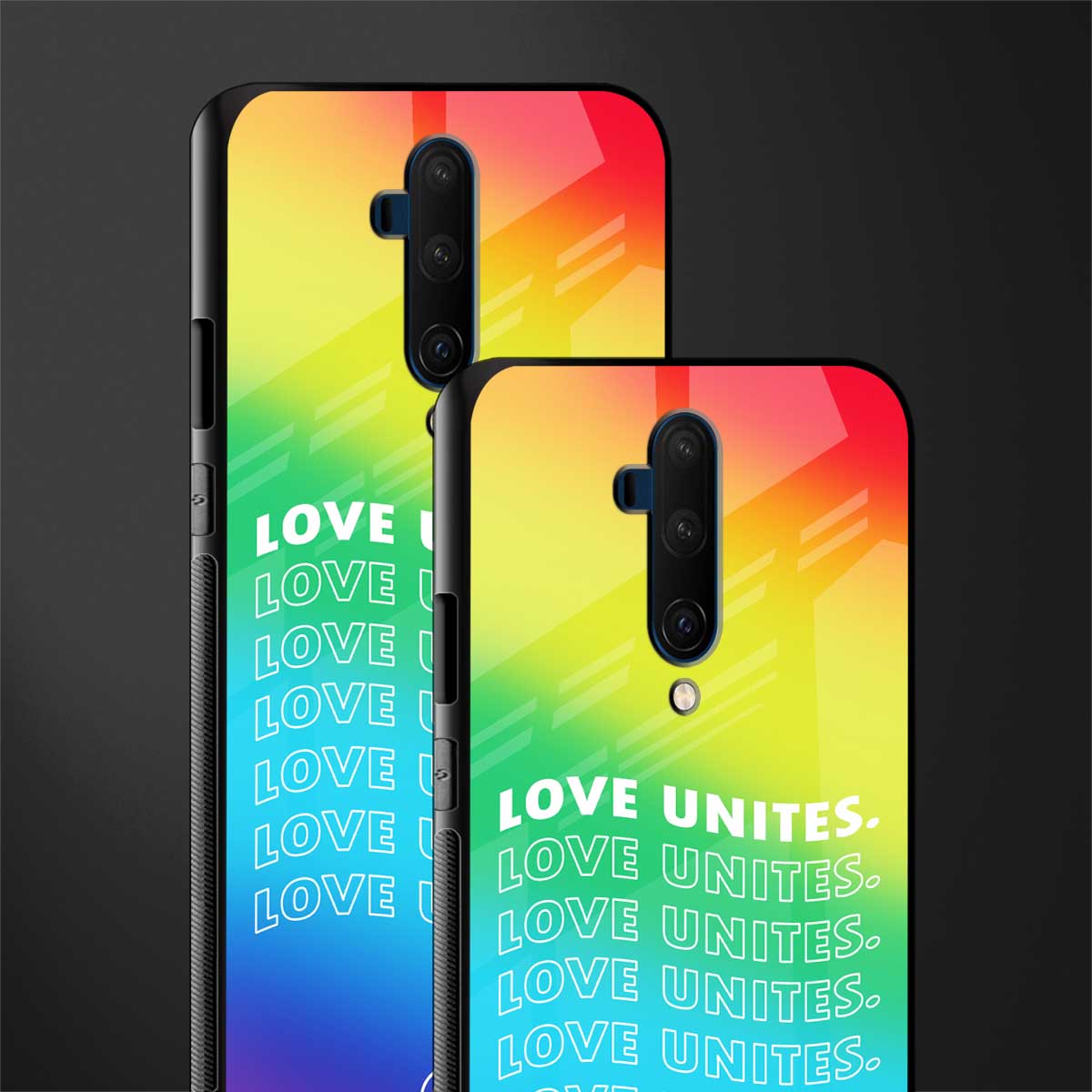 love unites glass case for oneplus 7t pro image-2