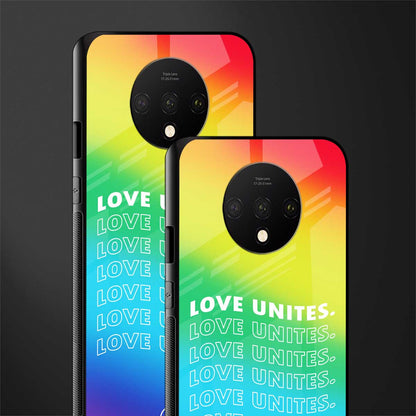 love unites glass case for oneplus 7t image-2