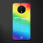 love unites glass case for oneplus 7t image