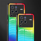 love unites glass case for vivo x80 pro 5g image-2